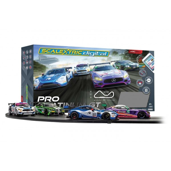 C1413 Scalextric ARC Pro Platinum GT Set