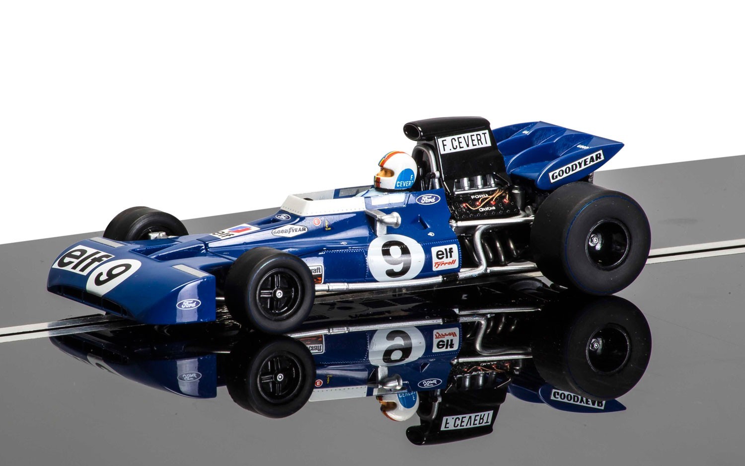 C3759A Scalextric Legends Tyrrell F1 9 USA GP 1971 Francois Cevert