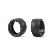 NSR5201EVO NSR 17 x 8 Slick Hard Front Tires for 16 mm dia Wheels – No Friction Rubber