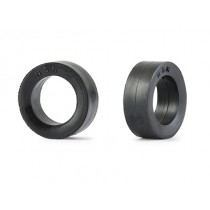 NSR5202 NSR 19 x 10 Slick Hard Front Tires for 16 mm dia Wheels – No Friction Rubber