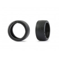 NSR5226 NSR 18 x 8 Slick Hard Front Tires for 17 mm dia Wheels – No Friction Rubber