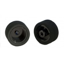 RS118S Revo Slot Rear Wheels and Sponge Tires - Marcos