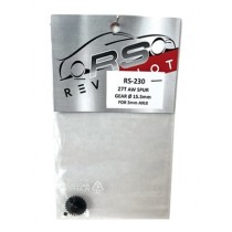 RS230 Revo Slot 27T Anglewinder Spur Gear – Ø15.5mm