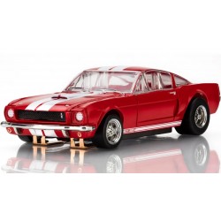 AFX22152 AFX 1966 Ford Mustang Shelby GT350 – Red with White Stripes