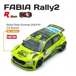 SC6445R Scaleauto Skoda Fabia RS Rally2 #1 – Rally Ourense 2024