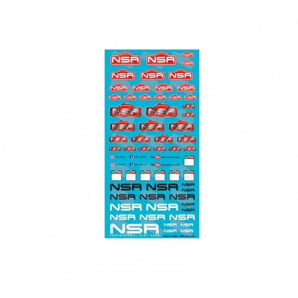 NSR4300 NSR Professional Decals Kit – EVO Version