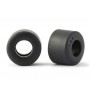 NSR5265Black NSR 19.5 x 13 Special RTR Low Profile Slick Rear Tires for Formula NSR Racing